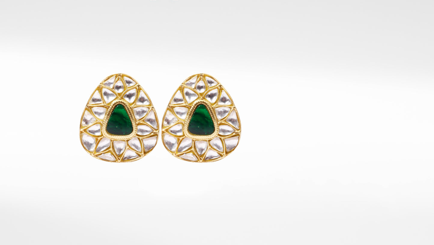 Sangeeta Boochra Gold Plated Earrings