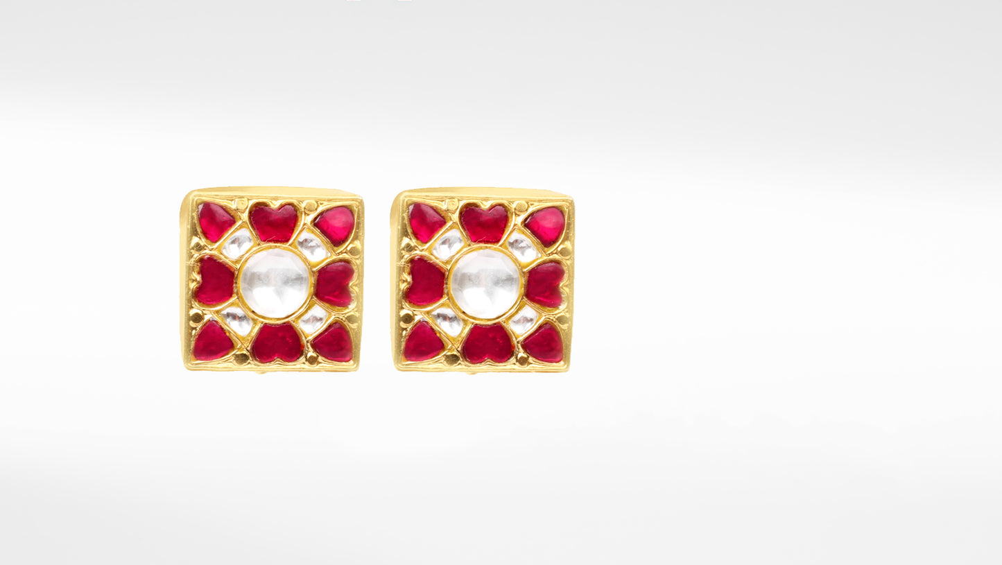 Sangeeta Boochra Gold Plated Earrings