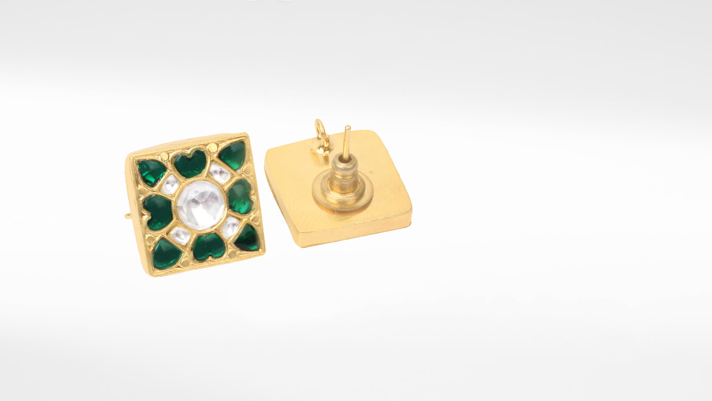 Sangeeta Boochra Gold Plated Earrings