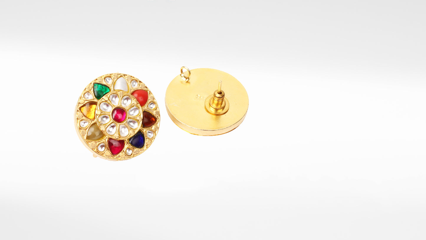 Sangeeta Boochra Gold Plated Earrings