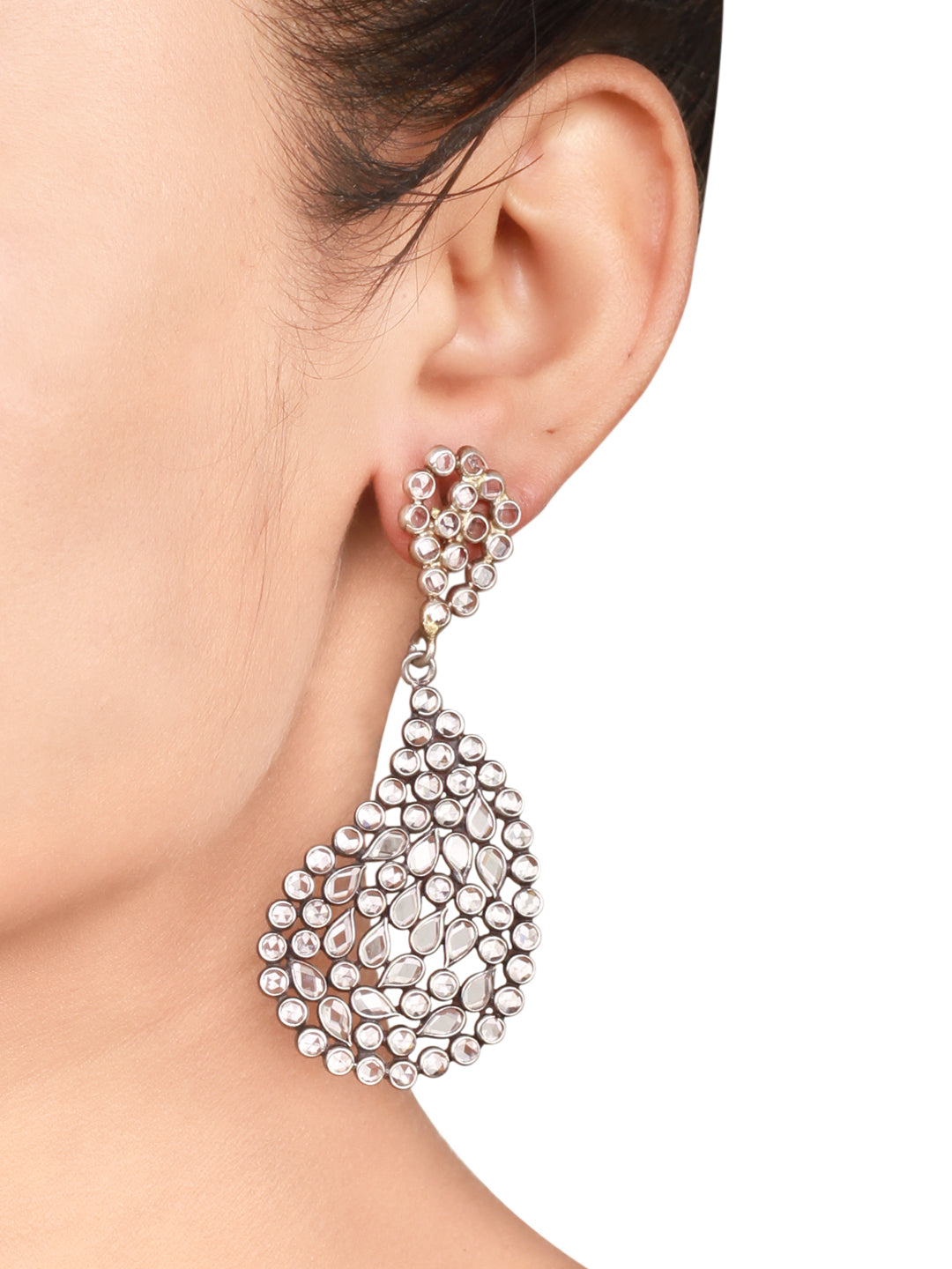 Sangeeta Boochra Silver Earrings-Earrings-Sangeeta Boochra