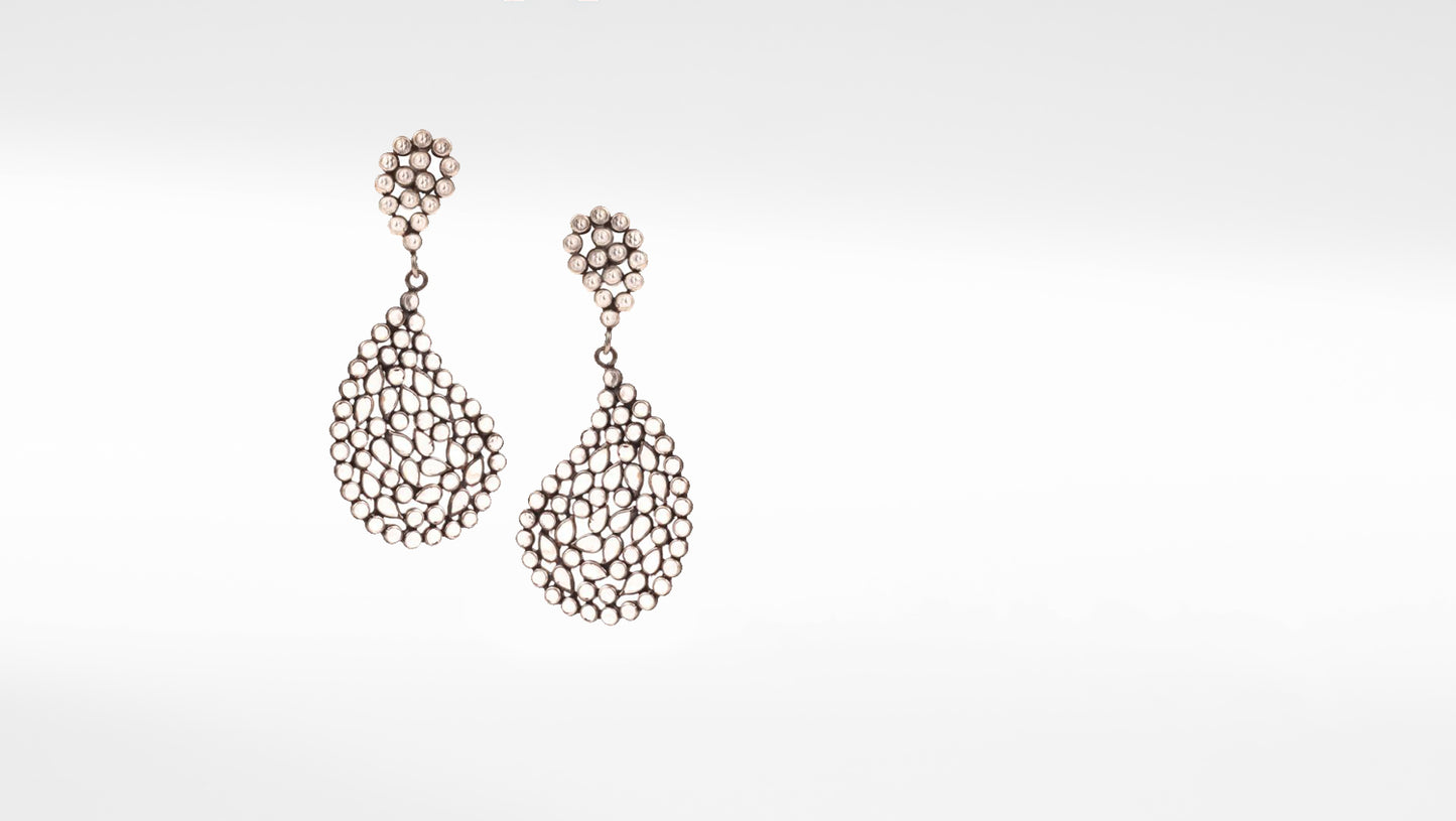 Sangeeta Boochra Silver Earrings