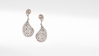 Sangeeta Boochra Silver Earrings