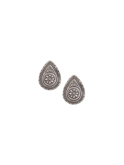 Sangeeta Boochra Tribal Silver Earrings-Earrings-Sangeeta Boochra