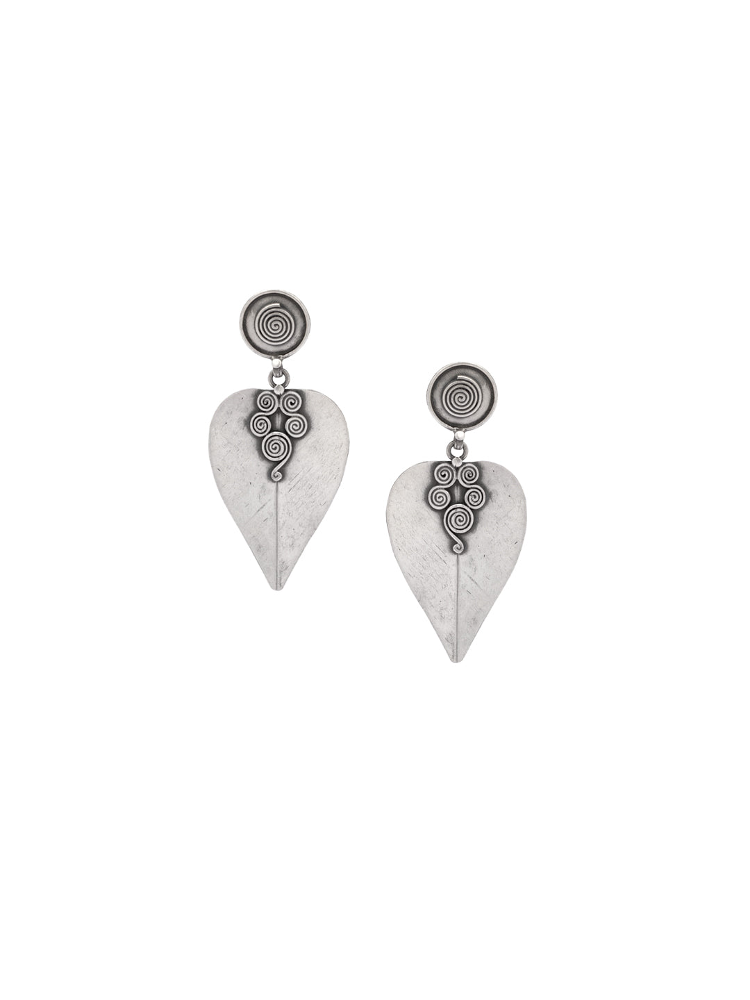 Sangeeta Boochra Tribal Silver Earrings-Earrings-Sangeeta Boochra