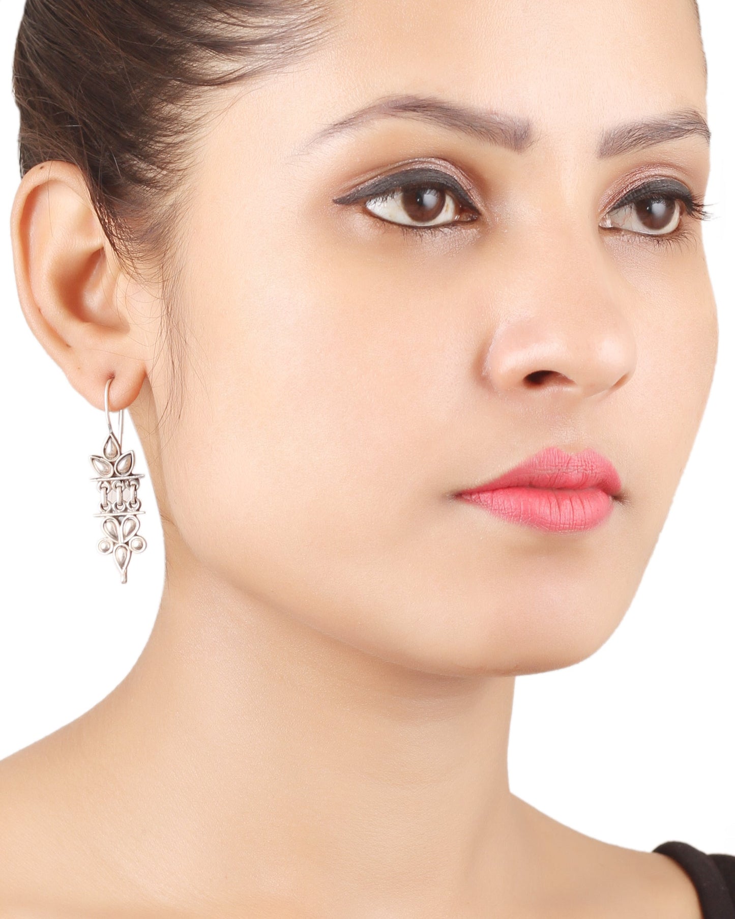 Sangeeta Boochra Tribal Silver Earrings-Earrings-Sangeeta Boochra