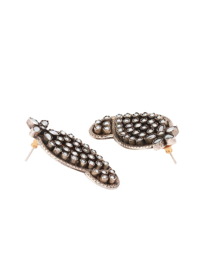 Sangeeta Boochra Tribal Silver Earrings-Earrings-Sangeeta Boochra