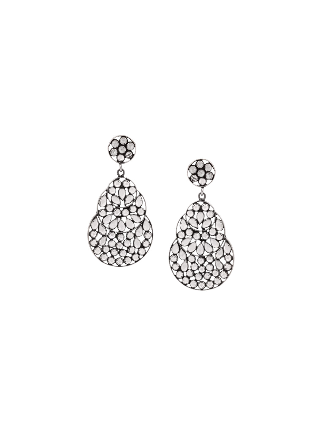 Sangeeta Boochra Silver Earrings-Earrings-Sangeeta Boochra