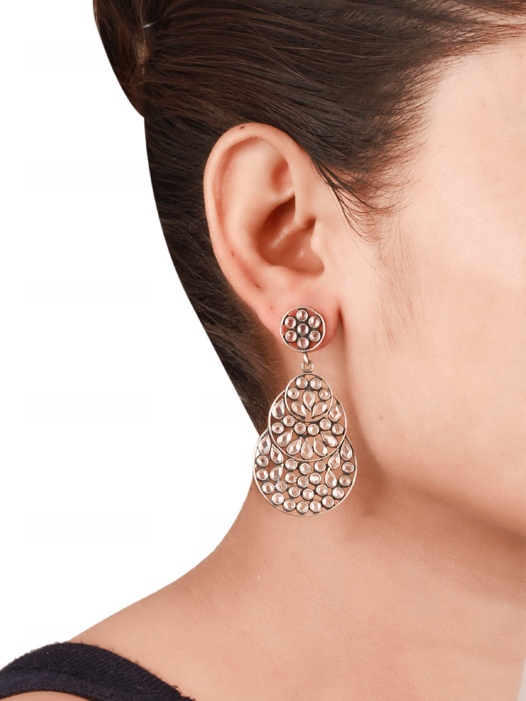 Sangeeta Boochra Silver Earrings-Earrings-Sangeeta Boochra