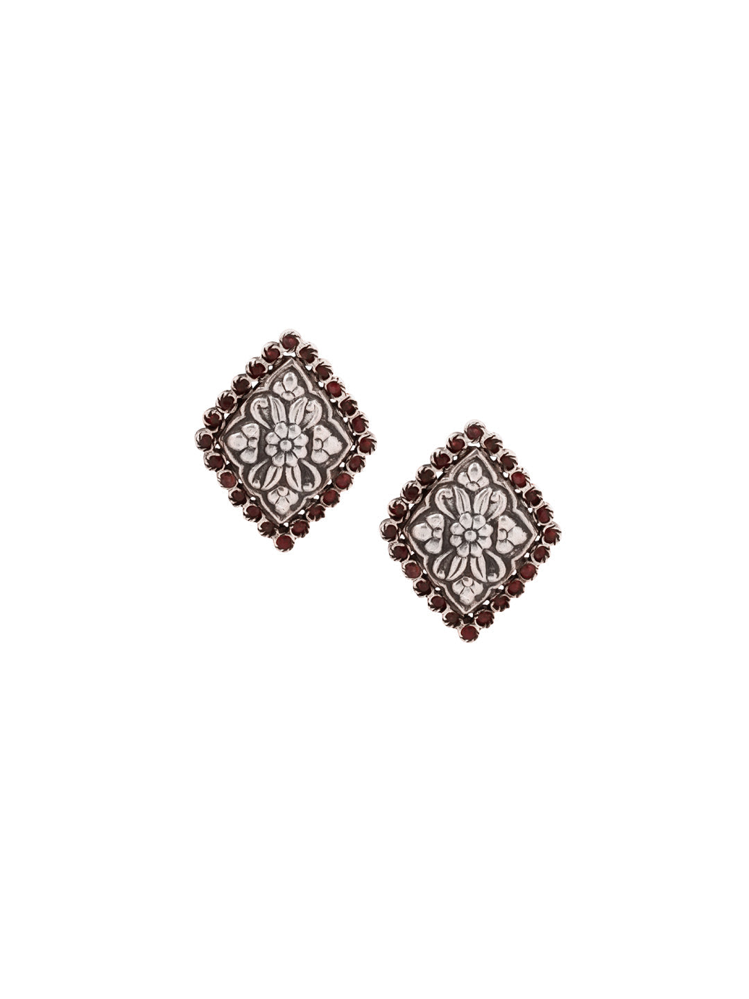 Sangeeta Boochra Silver Earrings-Earrings-Sangeeta Boochra