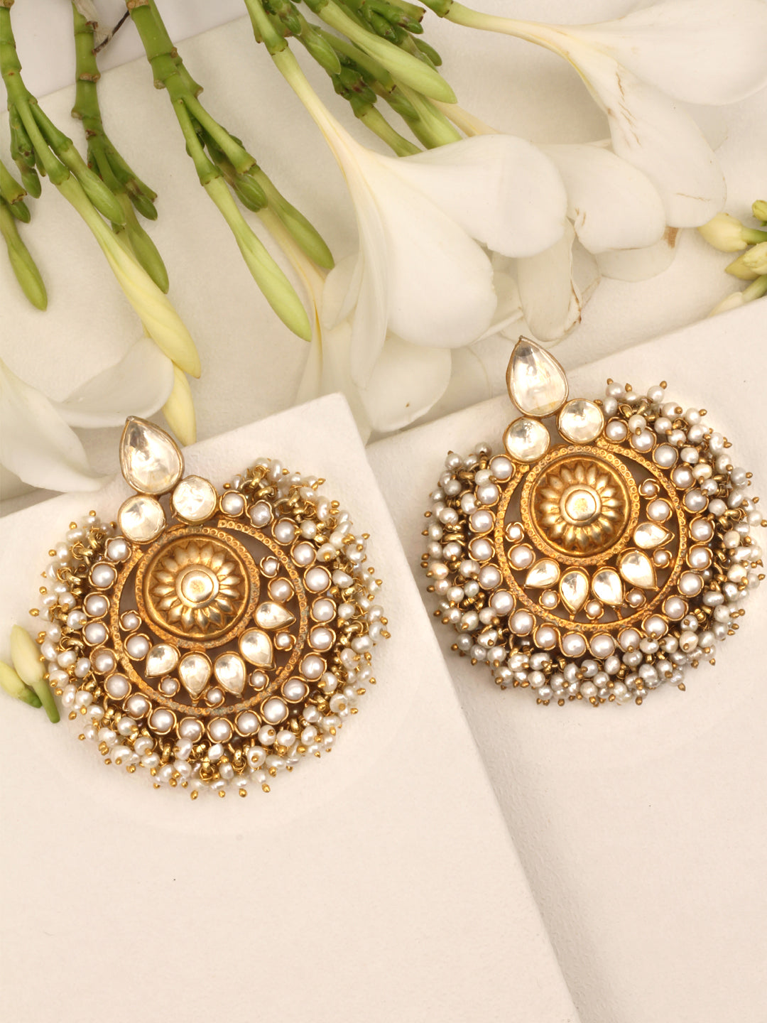 Sangeeta Boochra Silver Earrings-Earrings-Sangeeta Boochra