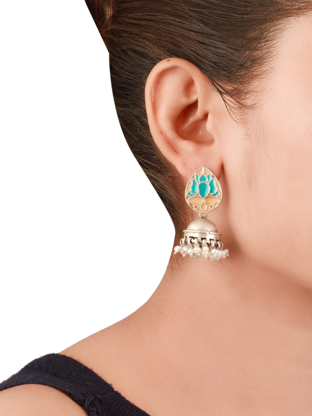 Sangeeta Boochra Silver Earrings-Earrings-Sangeeta Boochra