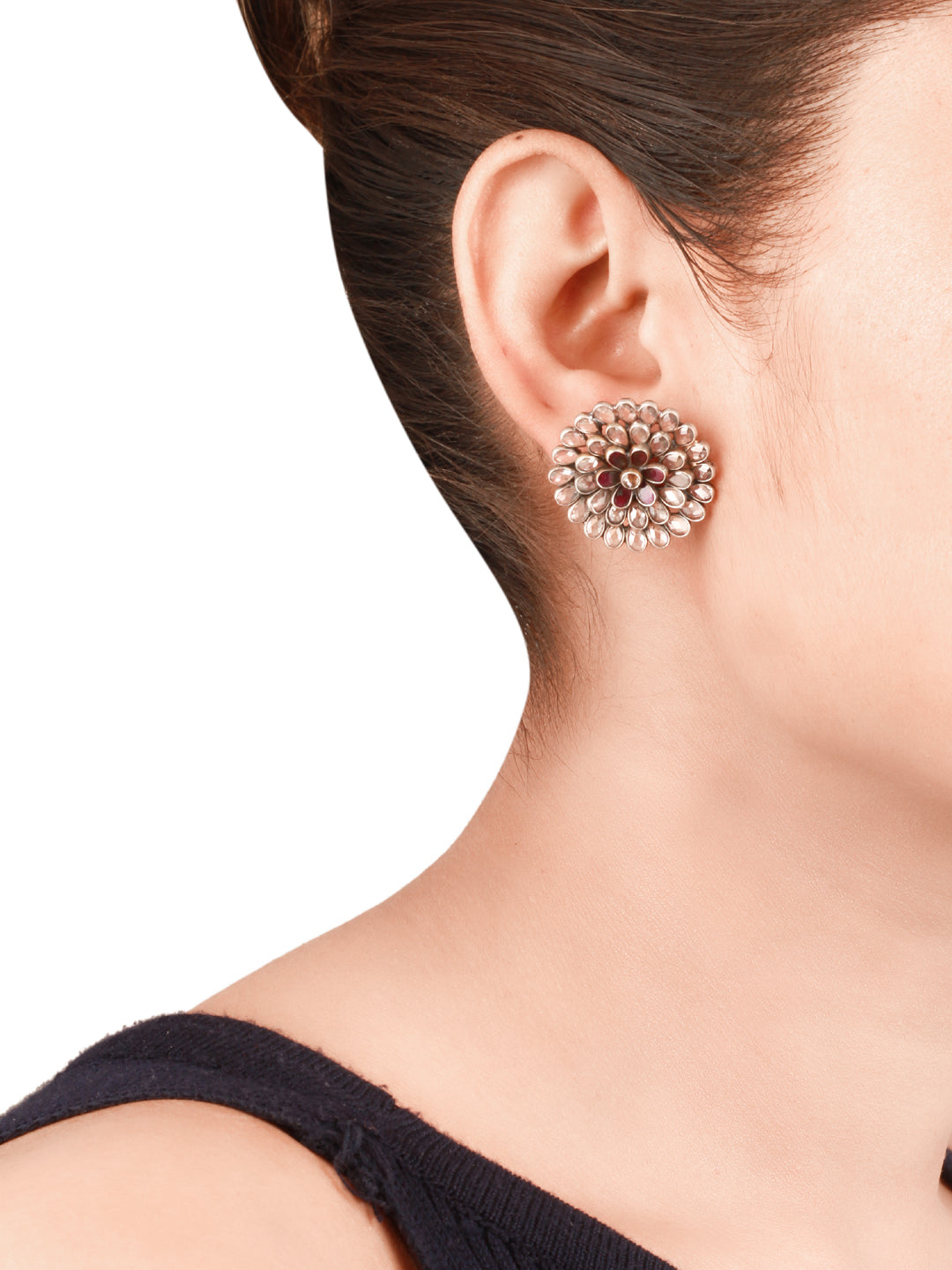 Sangeeta Boochra Silver Earrings-Earrings-Sangeeta Boochra