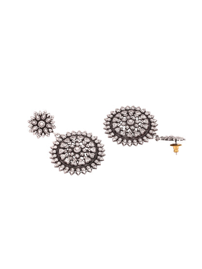 Sangeeta Boochra Silver Earrings-Earrings-Sangeeta Boochra