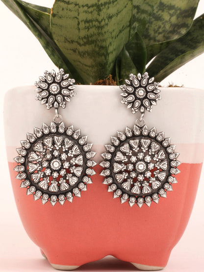 Sangeeta Boochra Silver Earrings-Earrings-Sangeeta Boochra