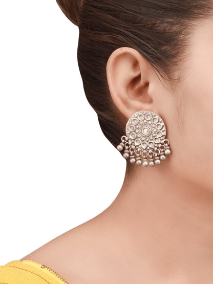 Sangeeta Boochra Silver Earrings-Earrings-Sangeeta Boochra