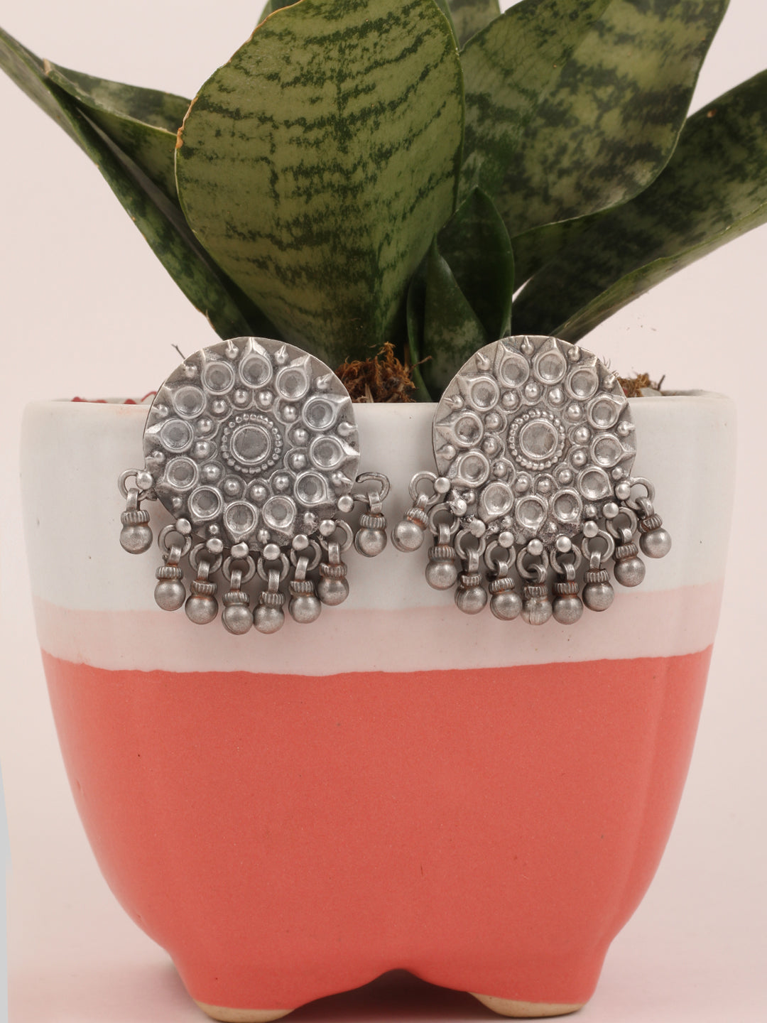 Sangeeta Boochra Silver Earrings-Earrings-Sangeeta Boochra