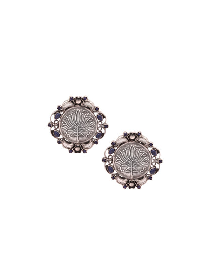 Sangeeta Boochra Silver Earrings-Earrings-Sangeeta Boochra