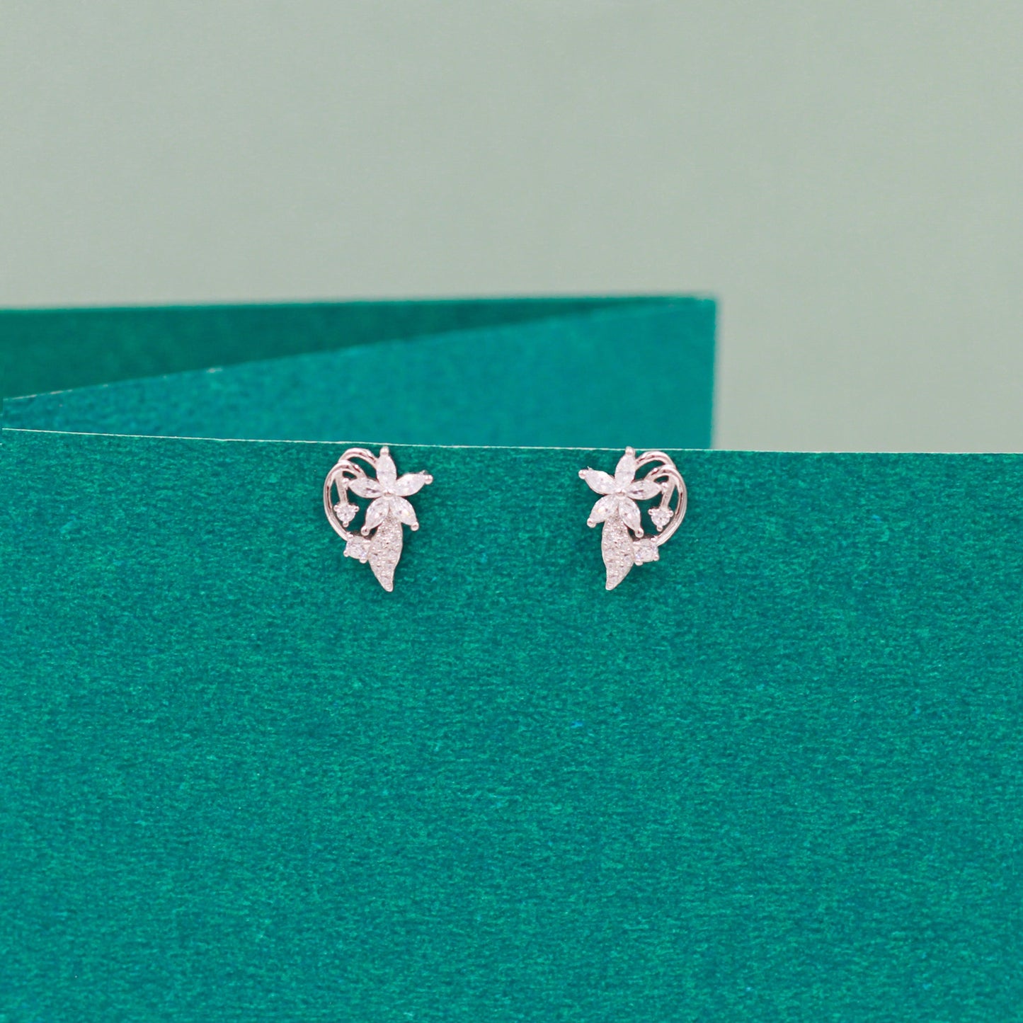 Silver Party Wear Studs