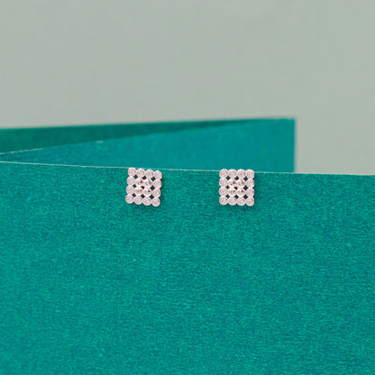 Silver Party Wear Studs