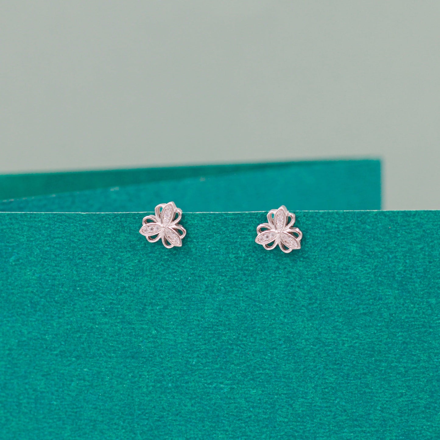 Silver Party Wear Studs