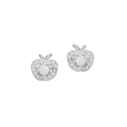 Sangeeta Boochra 925 Sterling Silver CZ Stud Earring