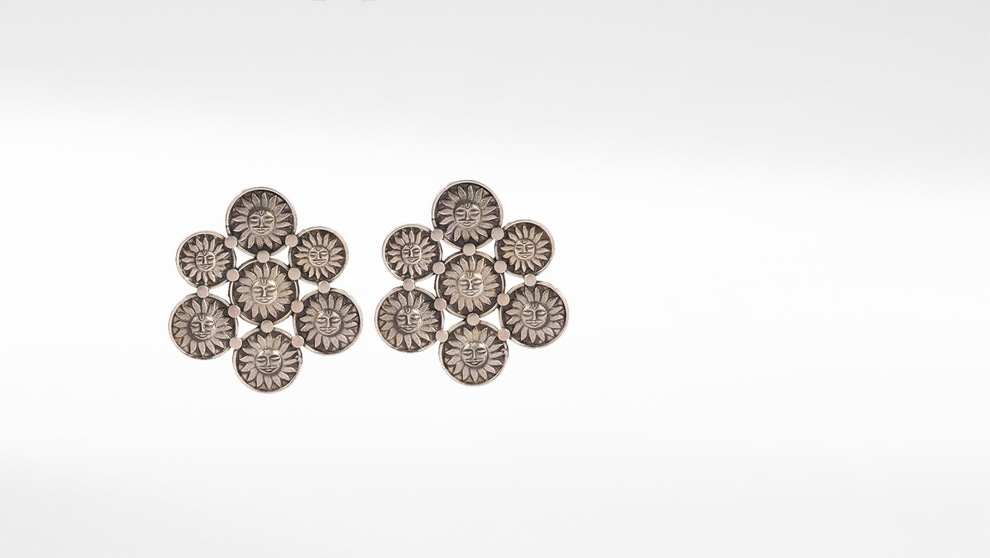 Sangeeta Boochra Silver Earrings