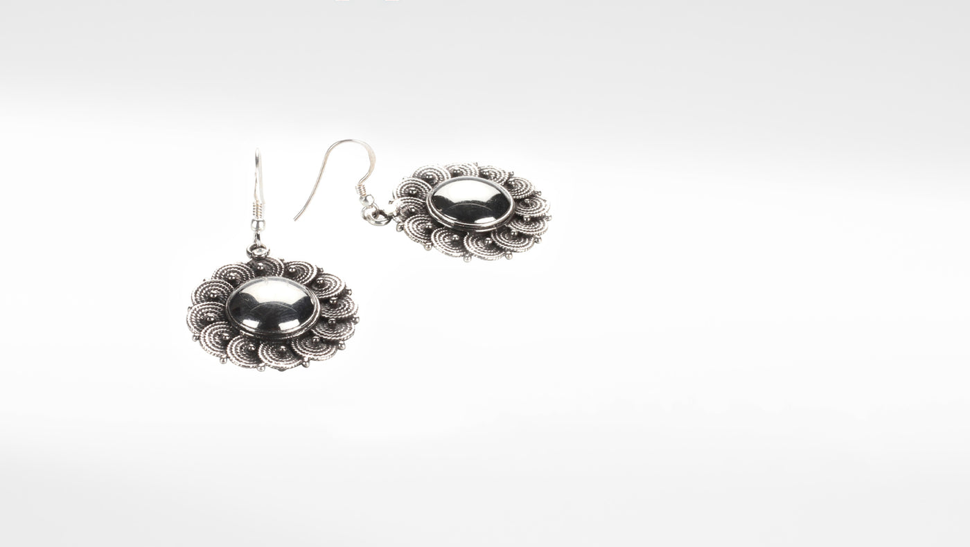 Sangeeta Boochra Silver Earrings