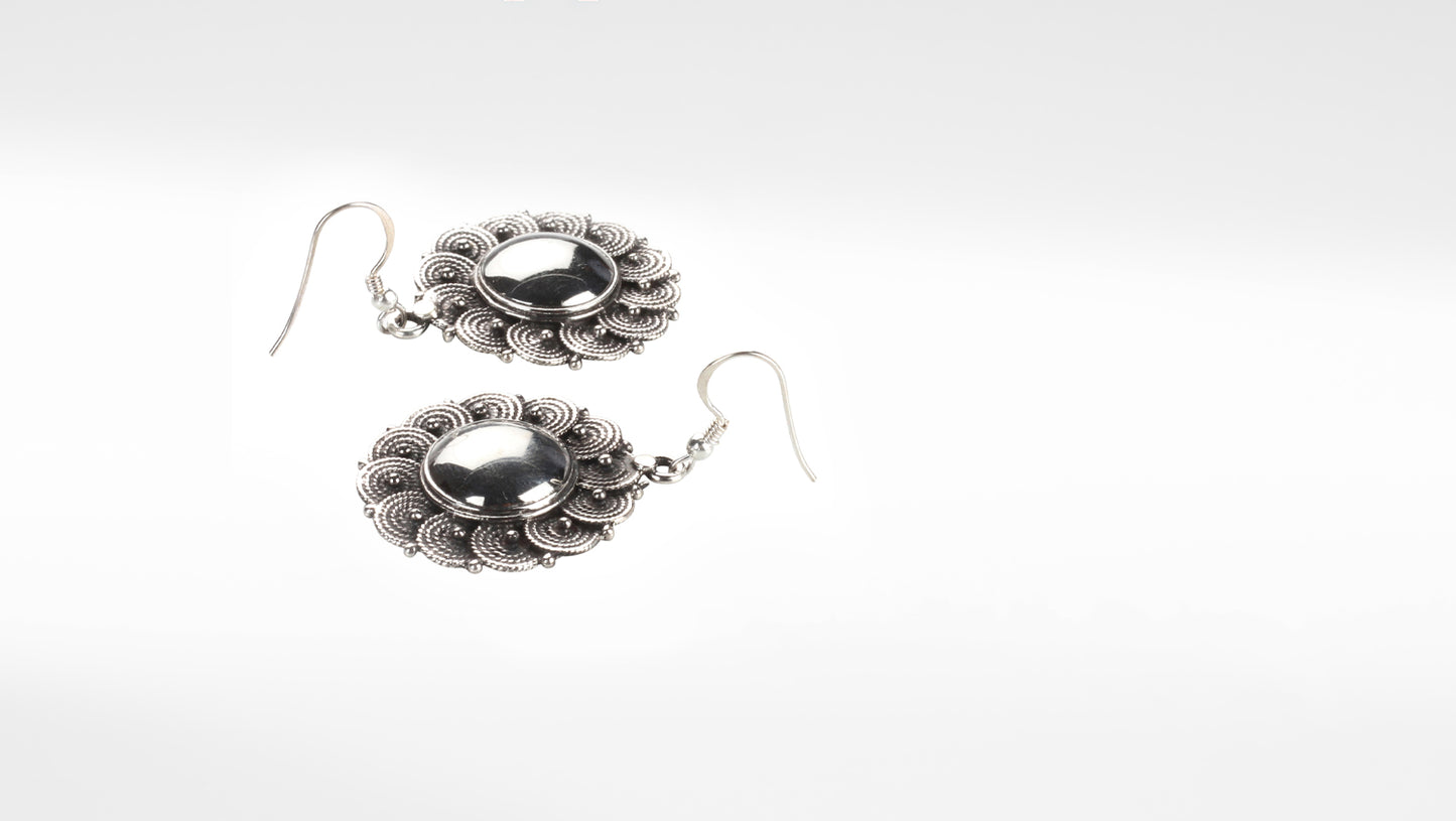 Sangeeta Boochra Silver Earrings