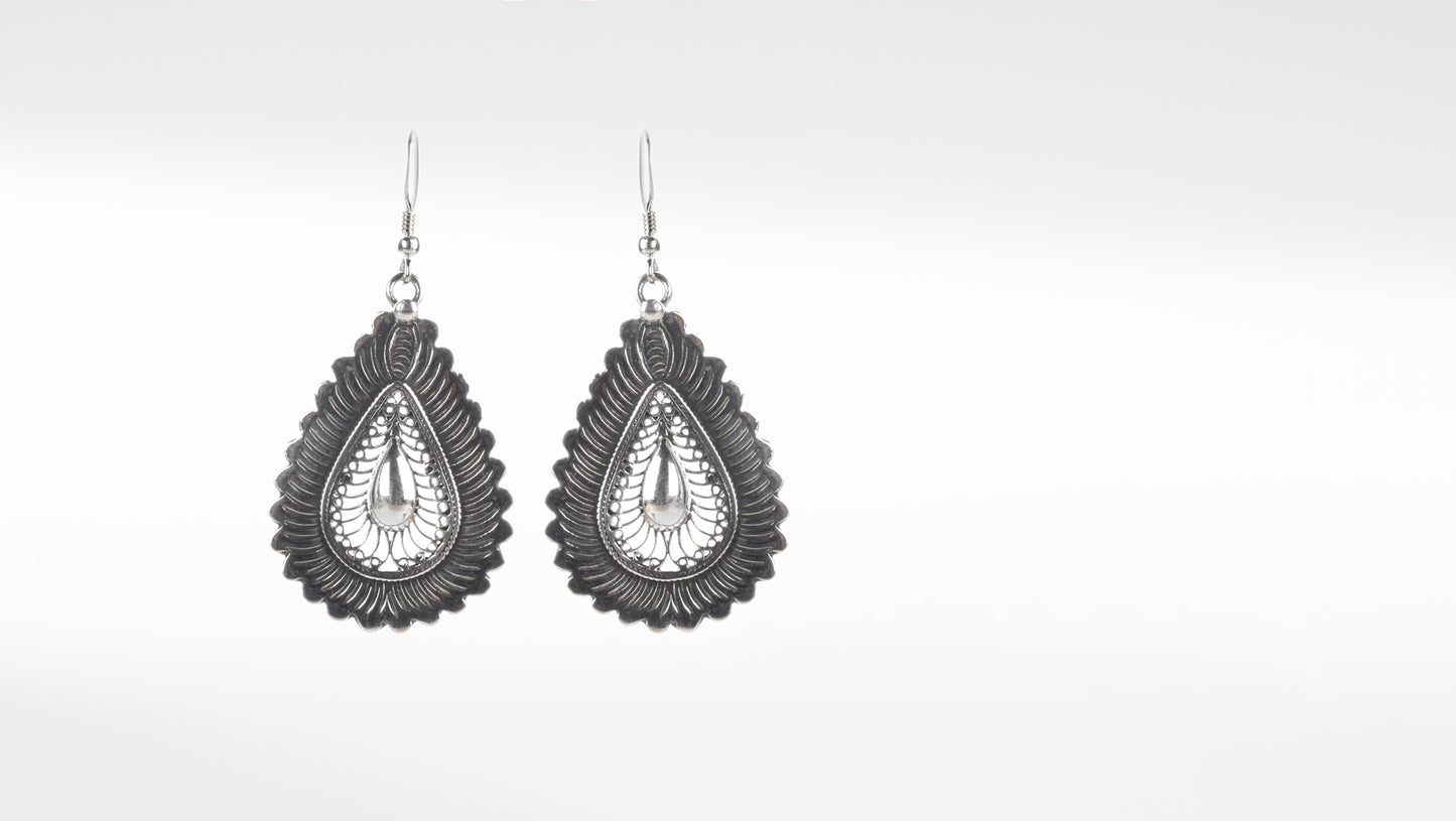 Sangeeta Boochra Silver Earrings