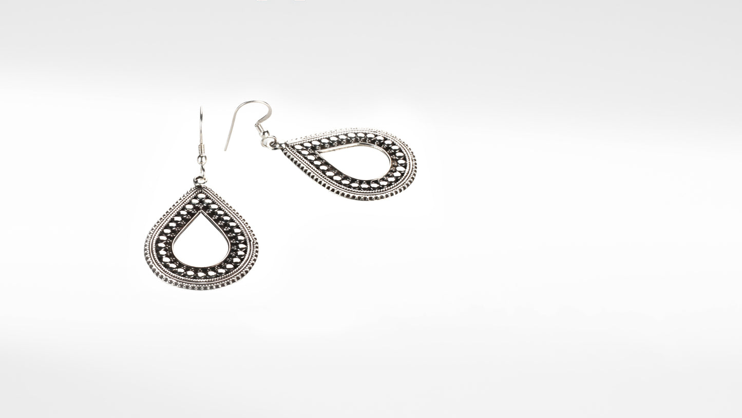 Sangeeta Boochra Silver Earrings