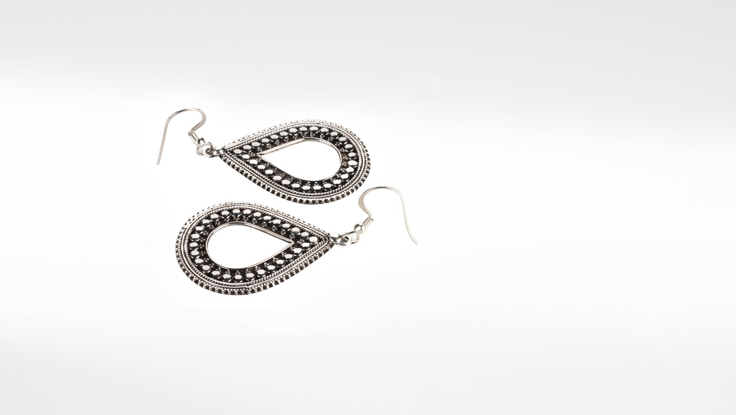 Sangeeta Boochra Silver Earrings