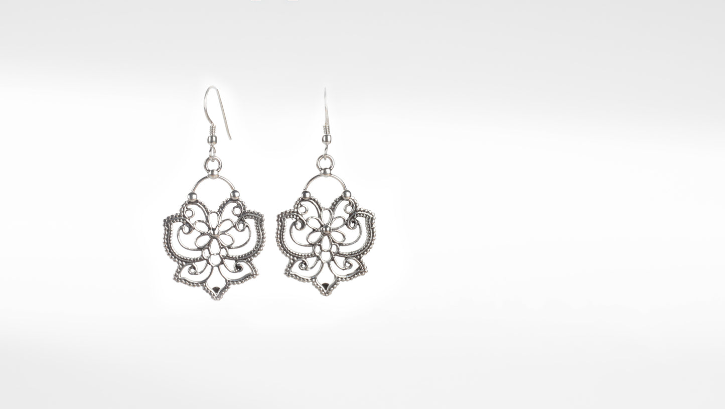 Sangeeta Boochra Silver Earrings