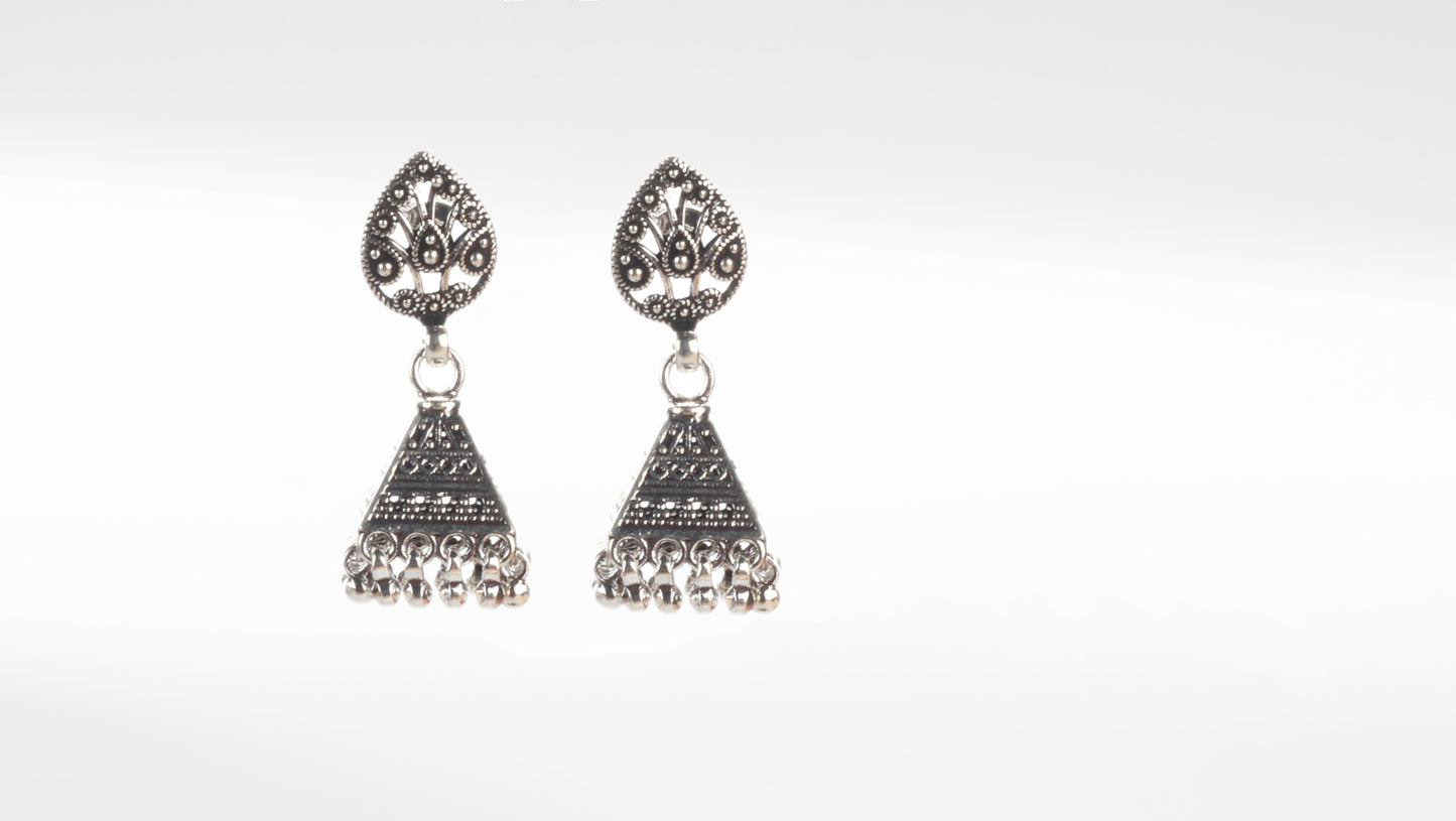 Sangeeta Boochra Silver Earrings