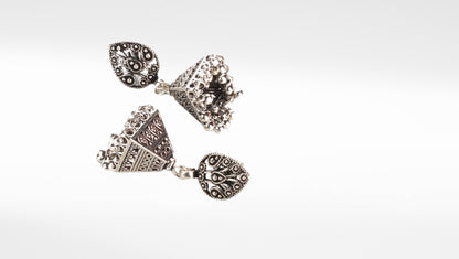 Sangeeta Boochra Silver Earrings