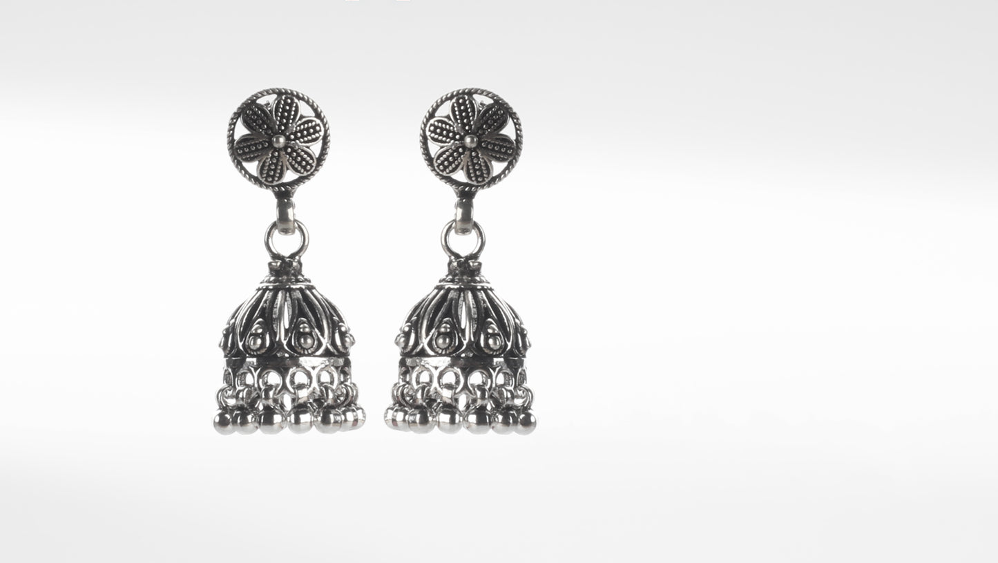 Sangeeta Boochra Silver Earrings