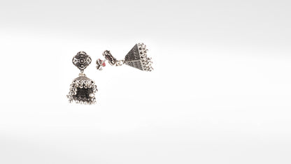 Sangeeta Boochra Silver Earrings