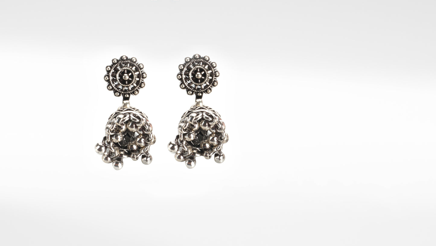 Sangeeta Boochra Silver Earrings