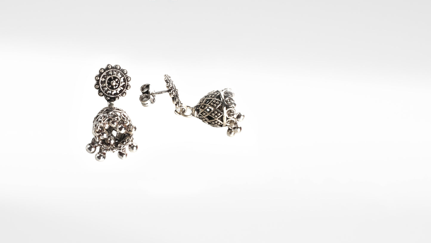 Sangeeta Boochra Silver Earrings