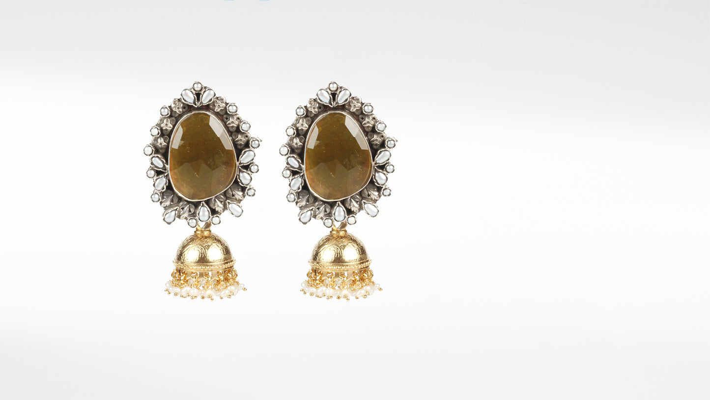 Sangeeta Boochra Silver Earrings