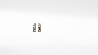 Sangeeta Boochra Tribal Silver Earrings