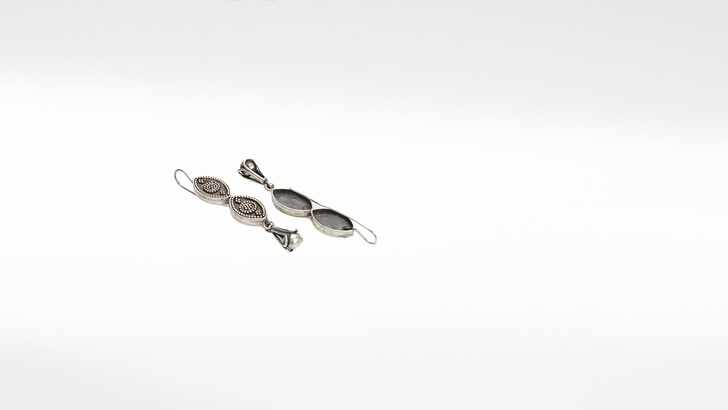 Sangeeta Boochra Silver Earrings