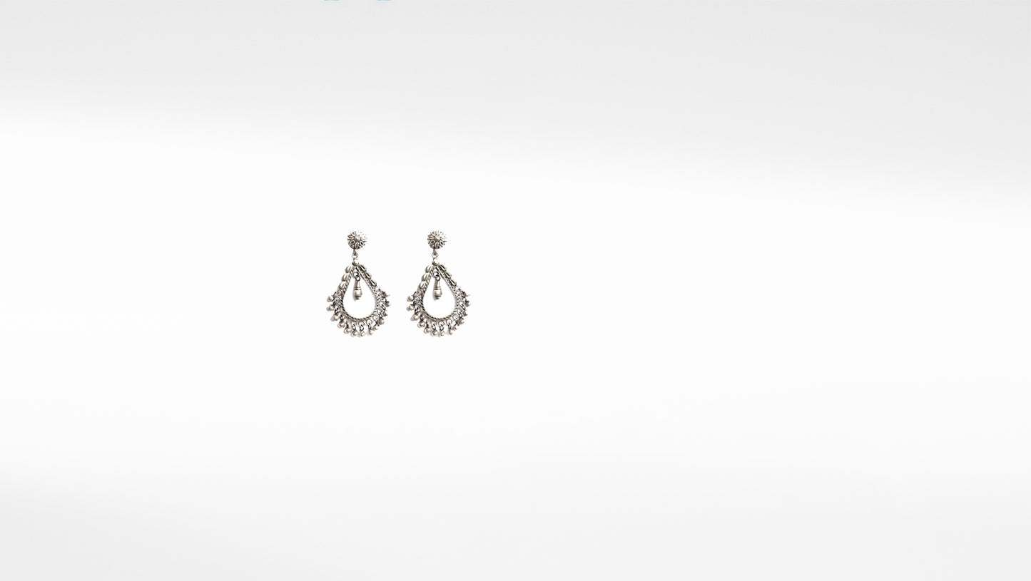 Sangeeta Boochra Silver Earrings