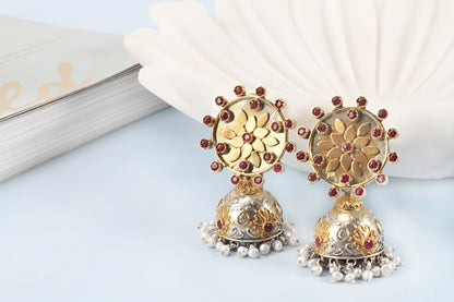 Sangeeta Boochra Silver Earrings