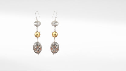 Sangeeta Boochra Silver Earrings