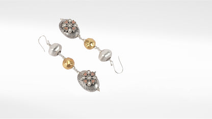 Sangeeta Boochra Silver Earrings