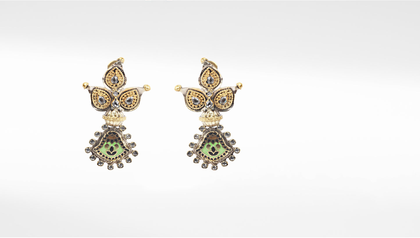 Sangeeta Boochra Silver Earrings