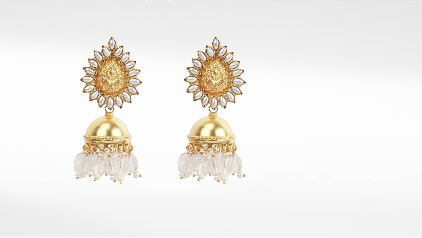 Sangeeta Boochra Silver Earrings