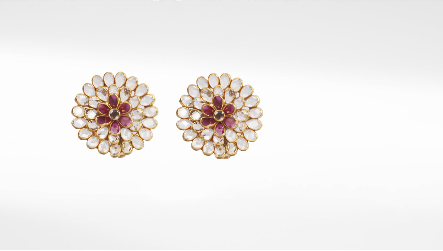 Sangeeta Boochra Silver Earrings