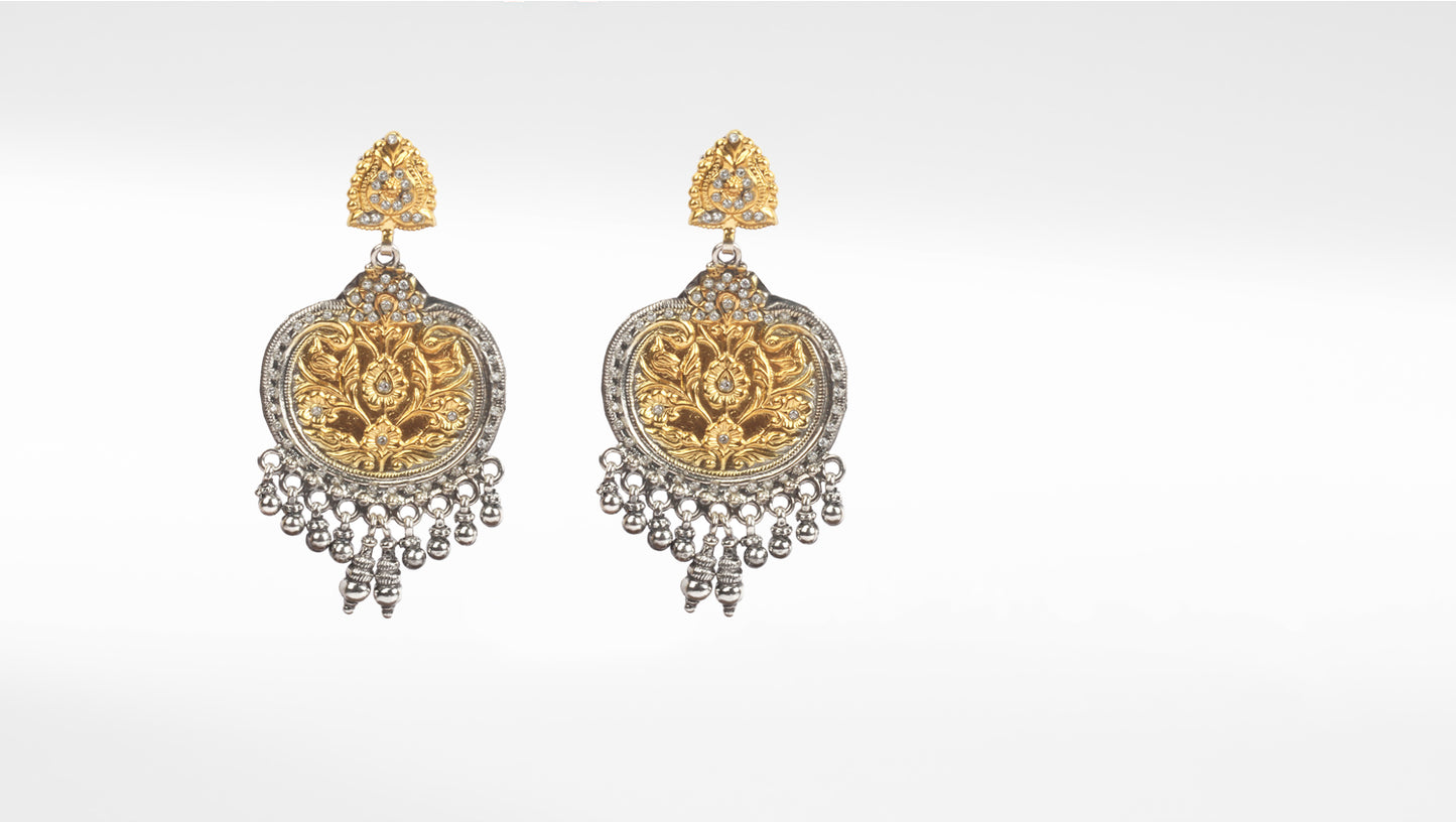 Sangeeta Boochra Silver Earrings